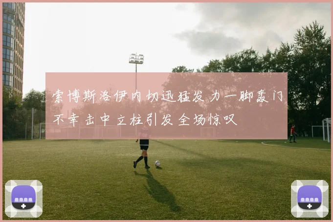 索博斯洛伊内切迅猛发力一脚轰门不幸击中立柱引发全场惊叹